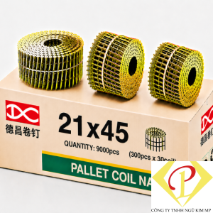 Đinh cuộn trơn 21x45
