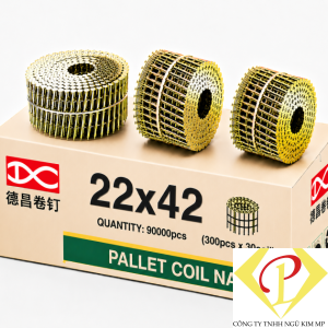 Đinh cuộn trơn 22x42