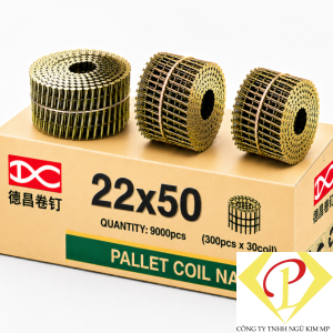 Đinh cuộn trơn 22x50