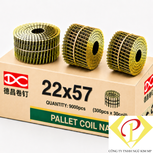 Đinh cuộn trơn 22x57