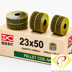 Đinh cuộn xoắn 23x50