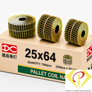 Đinh cuộn xoắn 25x64